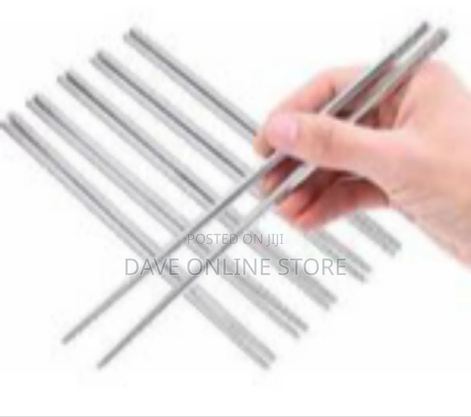 10 Pieces Stainless Steel Chopsticks