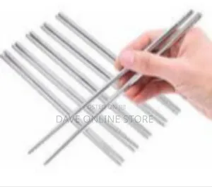 10 Pieces Stainless Steel Chopsticks