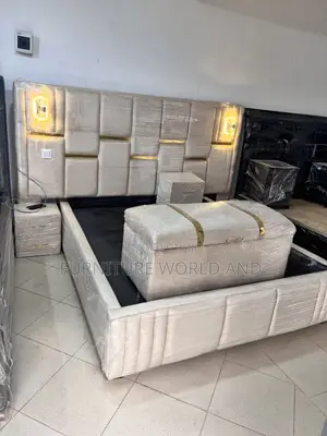 Cream Luxury Bed