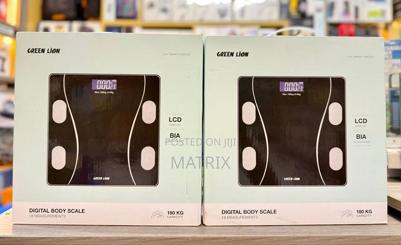 Green Lion Digital Body Weighing Scale With 18 Measurements