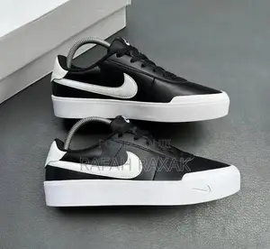 Shot Nike Court Sneakers in a Black Colorways
