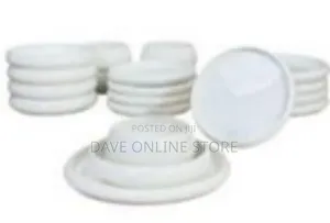 24-Piece Modern White Ceramic Dinnerware Set
