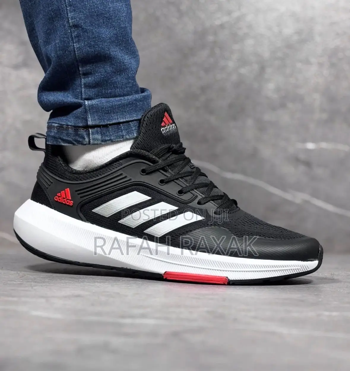 Navy Blue Adidas Bounce Running Shoes