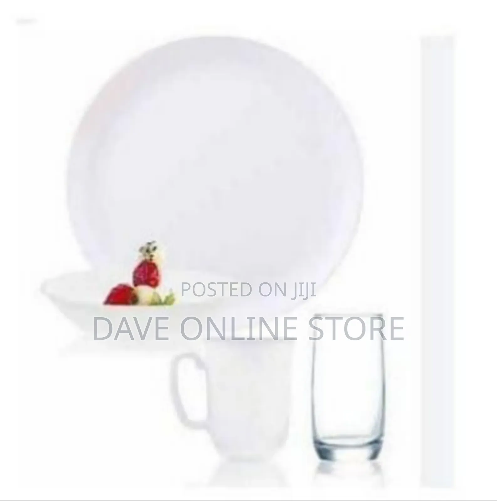 Luminarc Set of Essential Dining and Drinkware Pieces