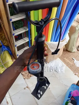 Portable Bicycle Inflator Pump.