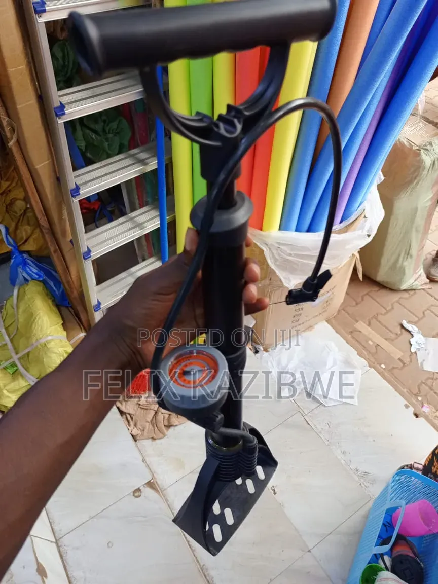 Portable Bicycle Inflator Pump.