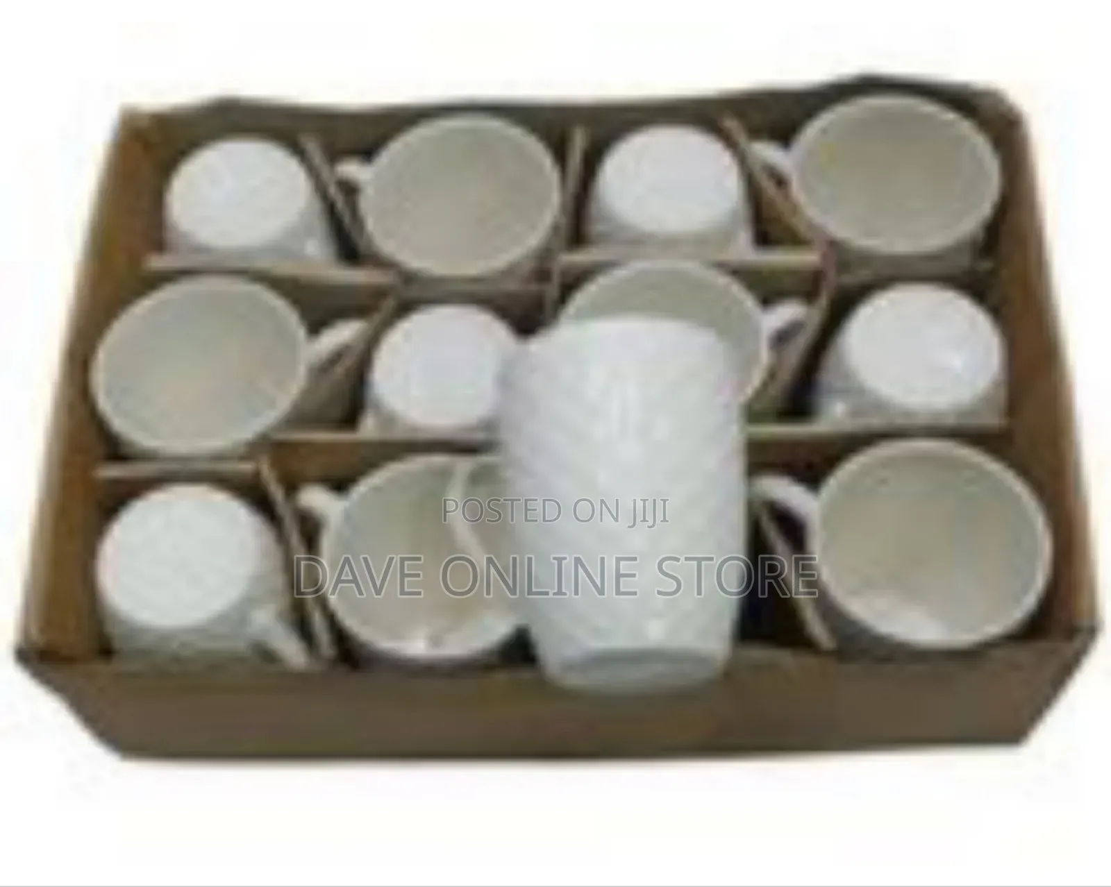 Set of 12 Ceramic Cups