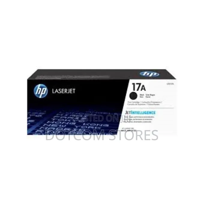 Hp 17a Cf217a Toner Cartridge - Black