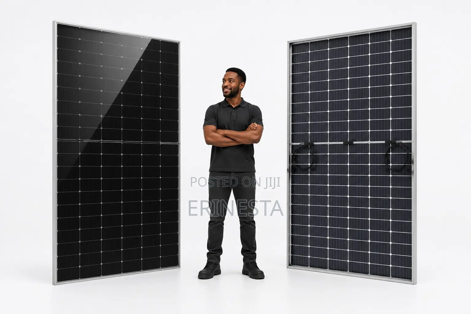620w Bifacial Double Glass Solar Panel – N-Type 132 Cell Module