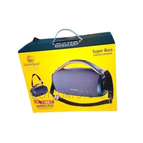 Boombest Rechargeable Bluetooth Super Bass Quality Sound Speaker