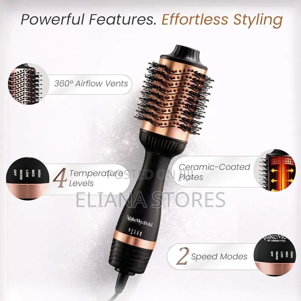 Professional 3in 1 Hot Air Comb Set