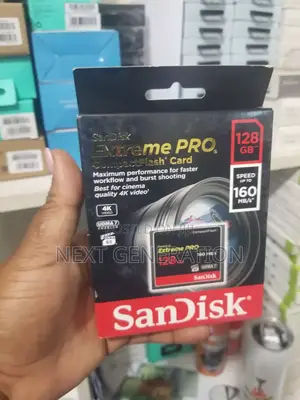 Sandisk Extreme Pro Compact Flash Card 128gb