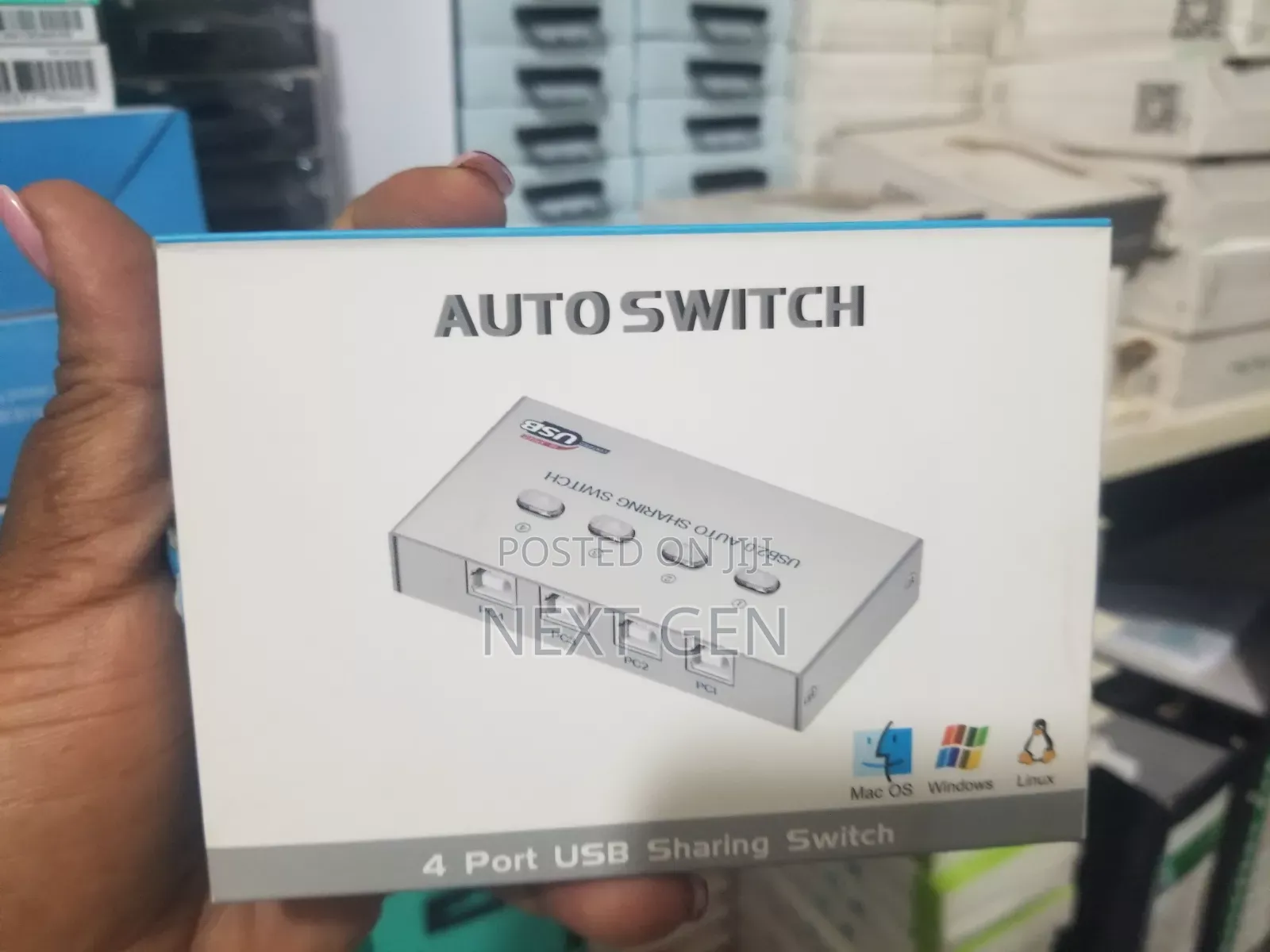 Printer Switch Auto Switch 4 Port