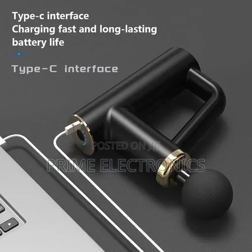 Portable Mini Fascia Gun, Deep Muscle Massager, Electric Massage Gun