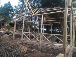 Wooden Pergola Construction