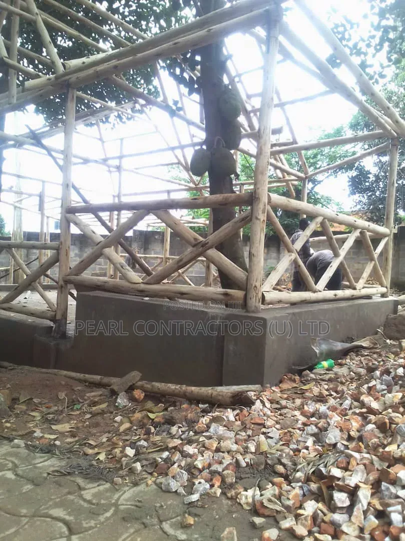 Wooden Pergola Construction