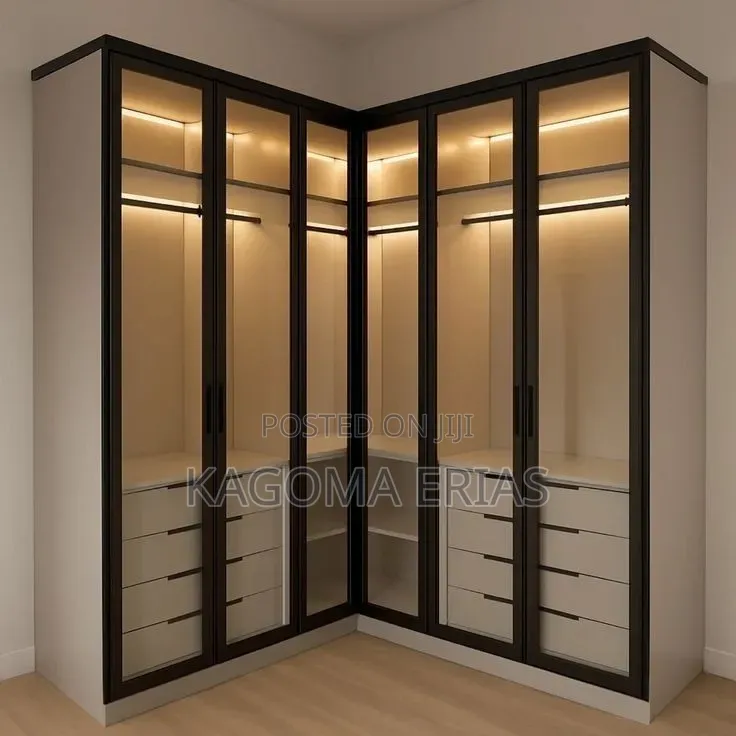 Mordern Glass Wardrobes