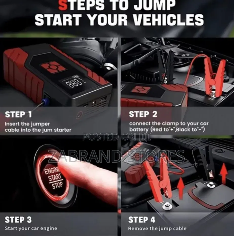 Multifunctional Car Power Bank