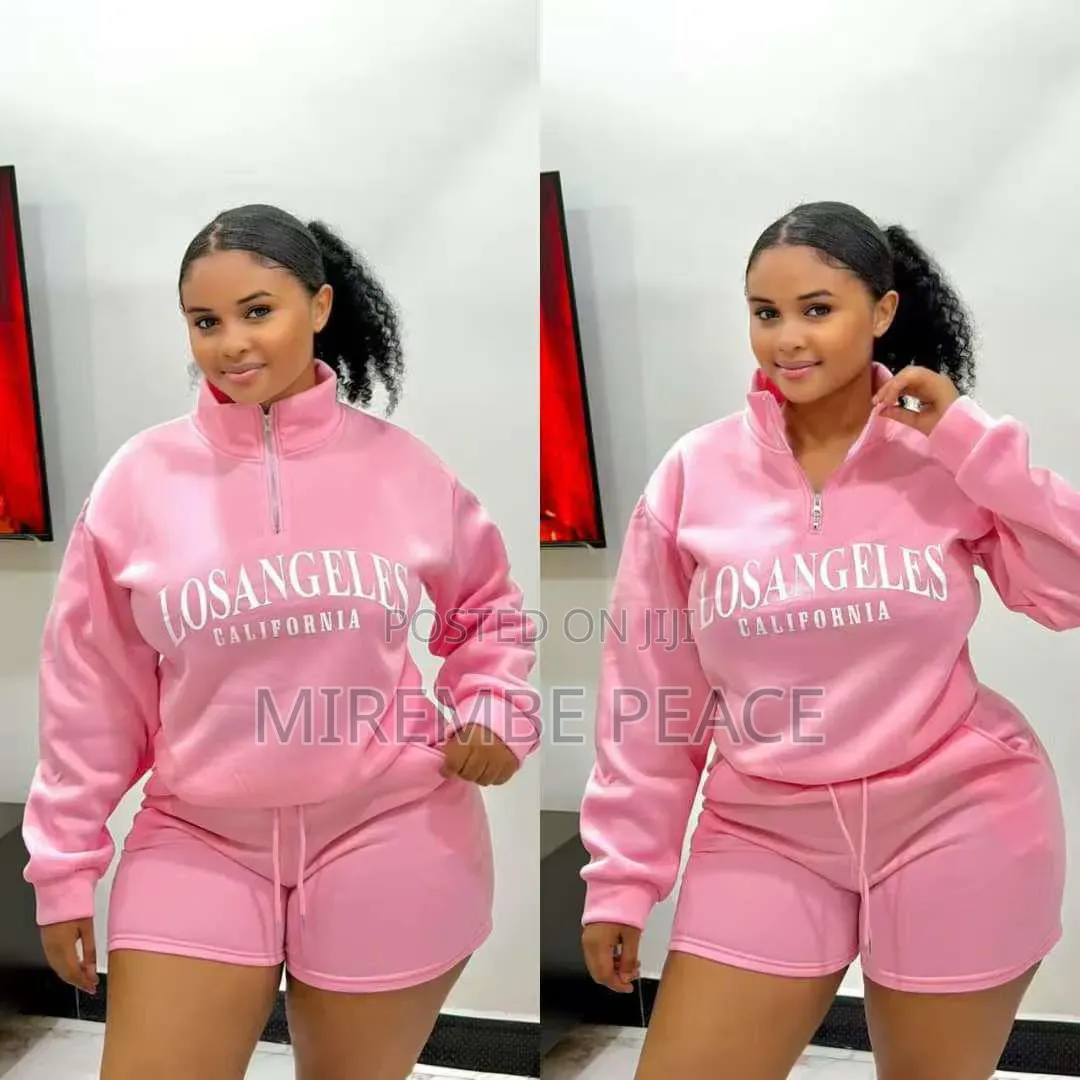 Fleece Sweatshirt and Shorts