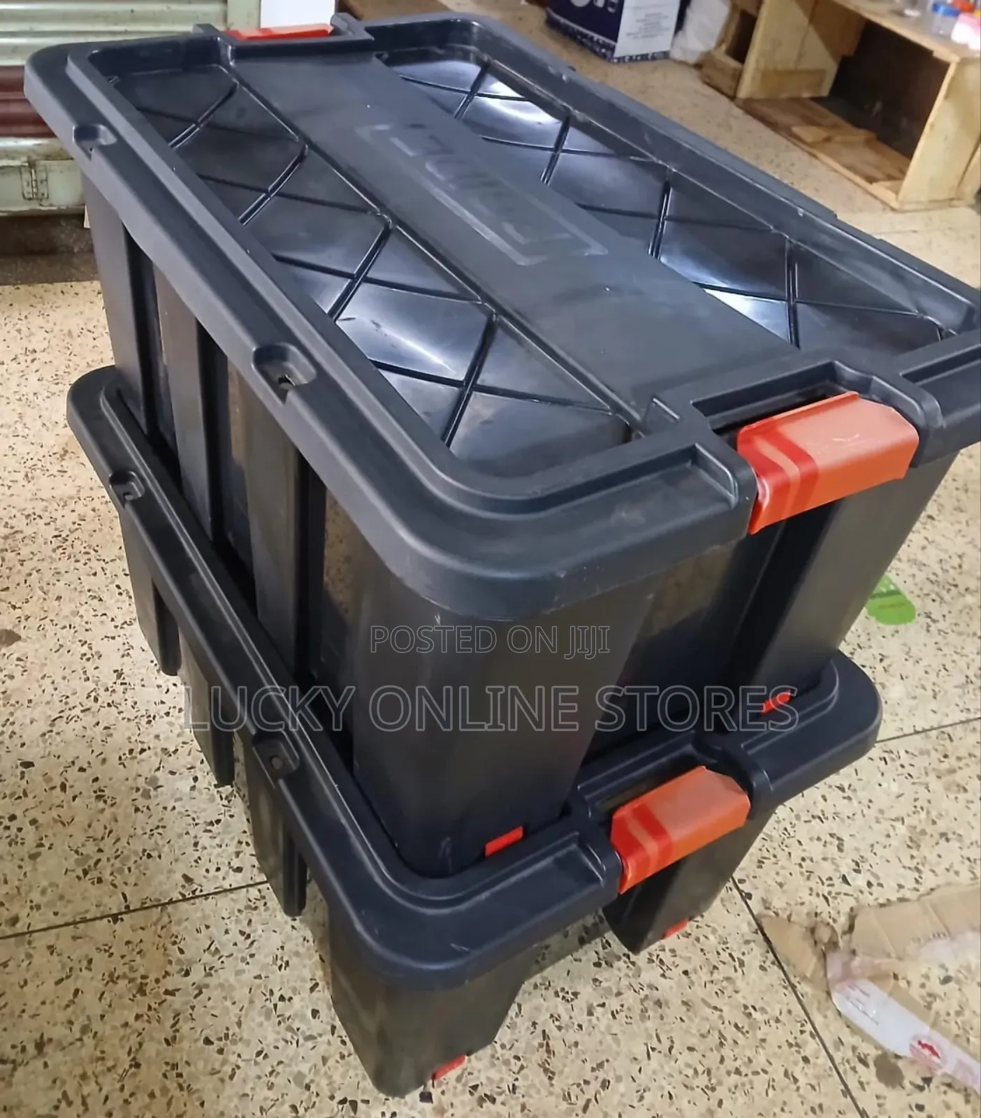 150ltrs Heavy-Duty Plastic Storage Box