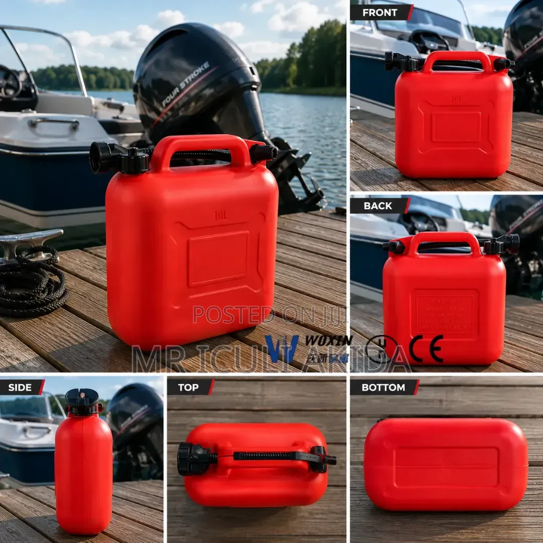20l Plastic Safety Jerrycan Fr Transporting Pouring Liquid Fuels,Oil