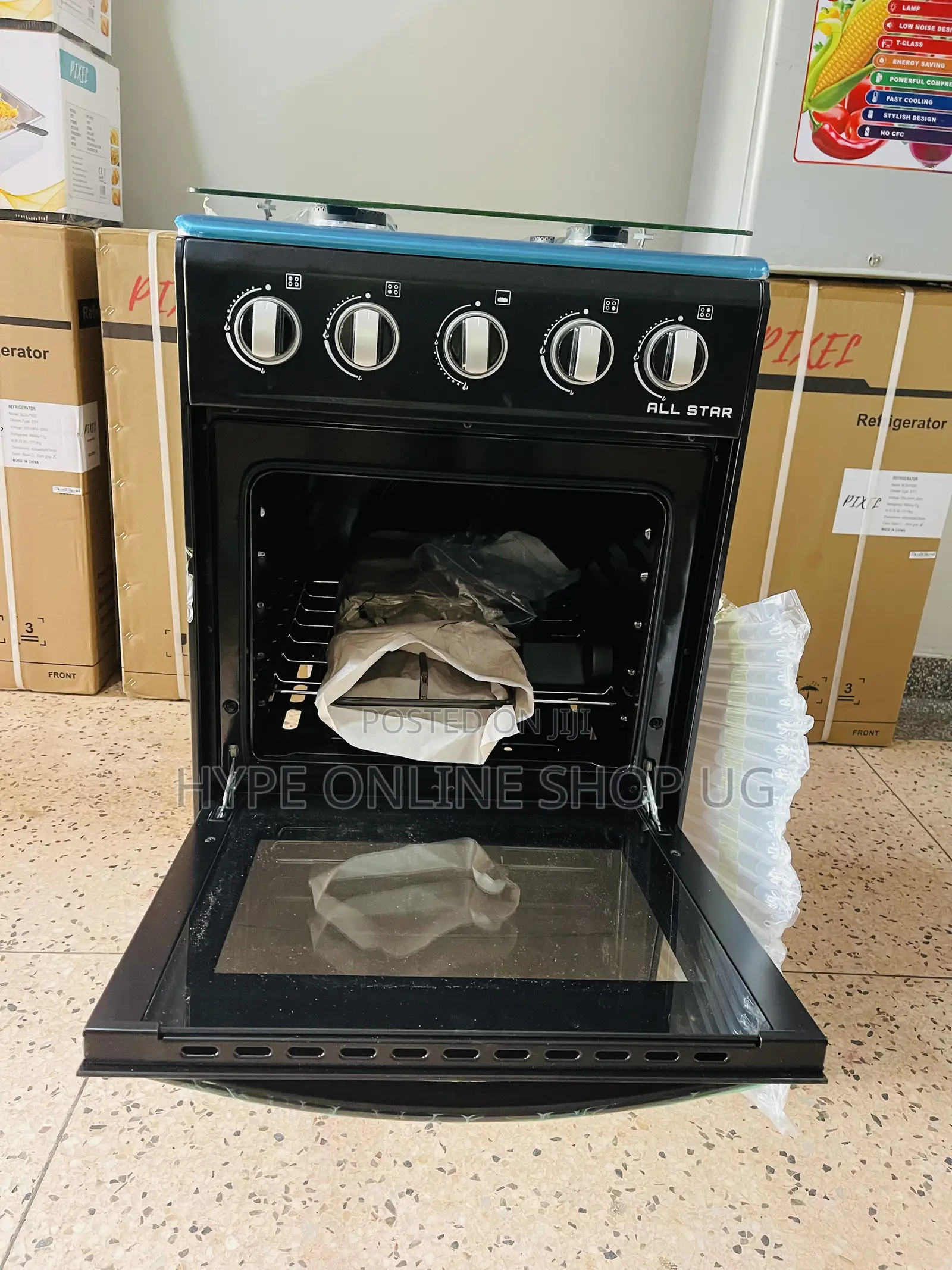 Brandnew Freestanding 50by50 Inches Full Gas Cooker