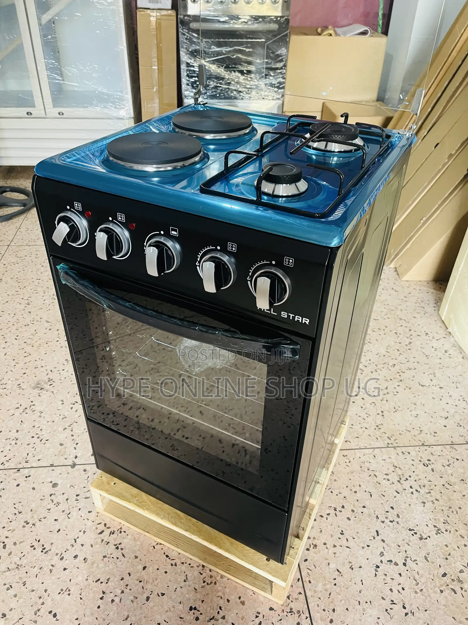 2hotplates,2 Gas Burners,50by50 Inches Electric Cooker