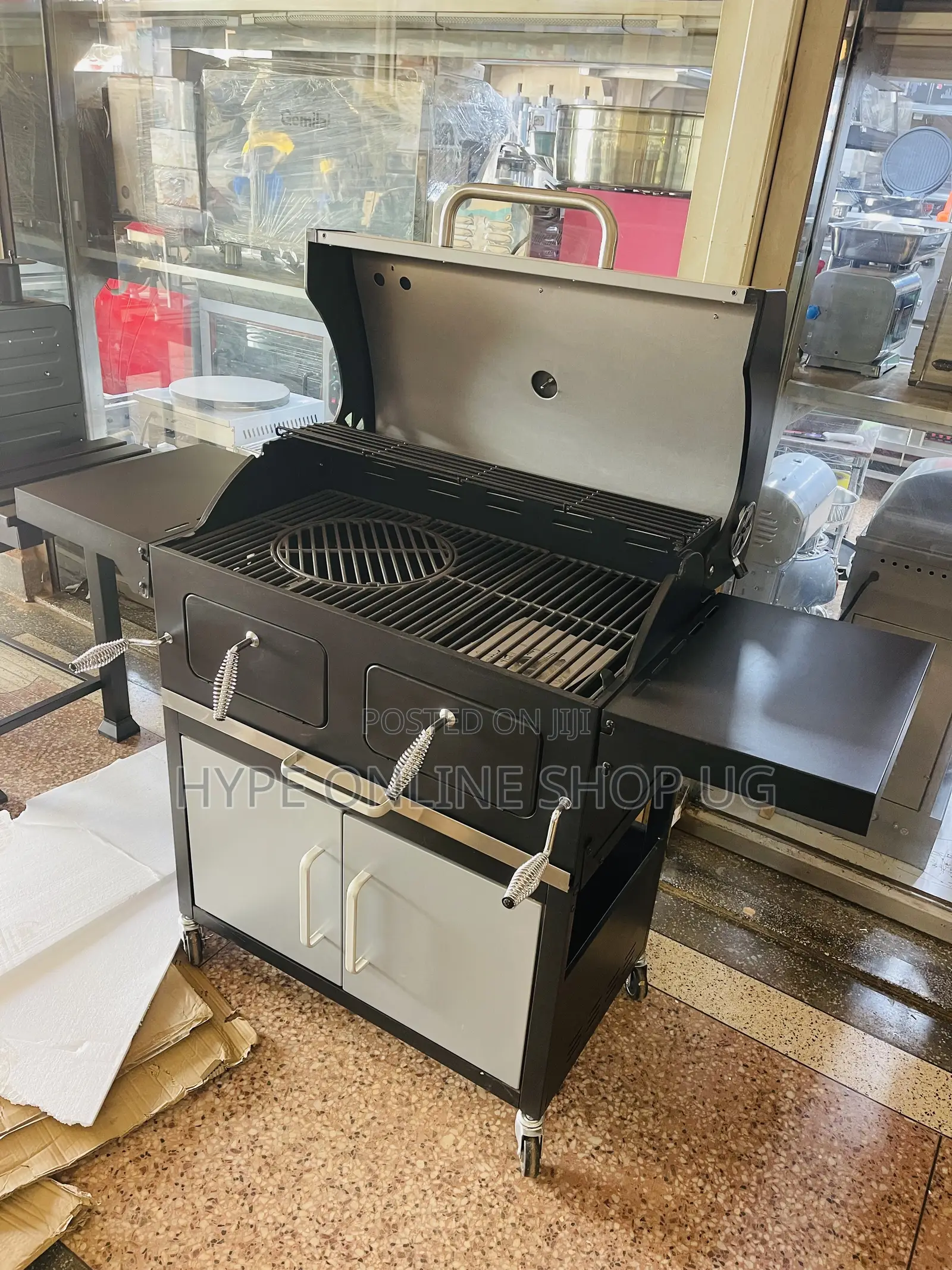 Outdoor Easy Heat Control Brandnew Charcoal Grilling Bbq Machine