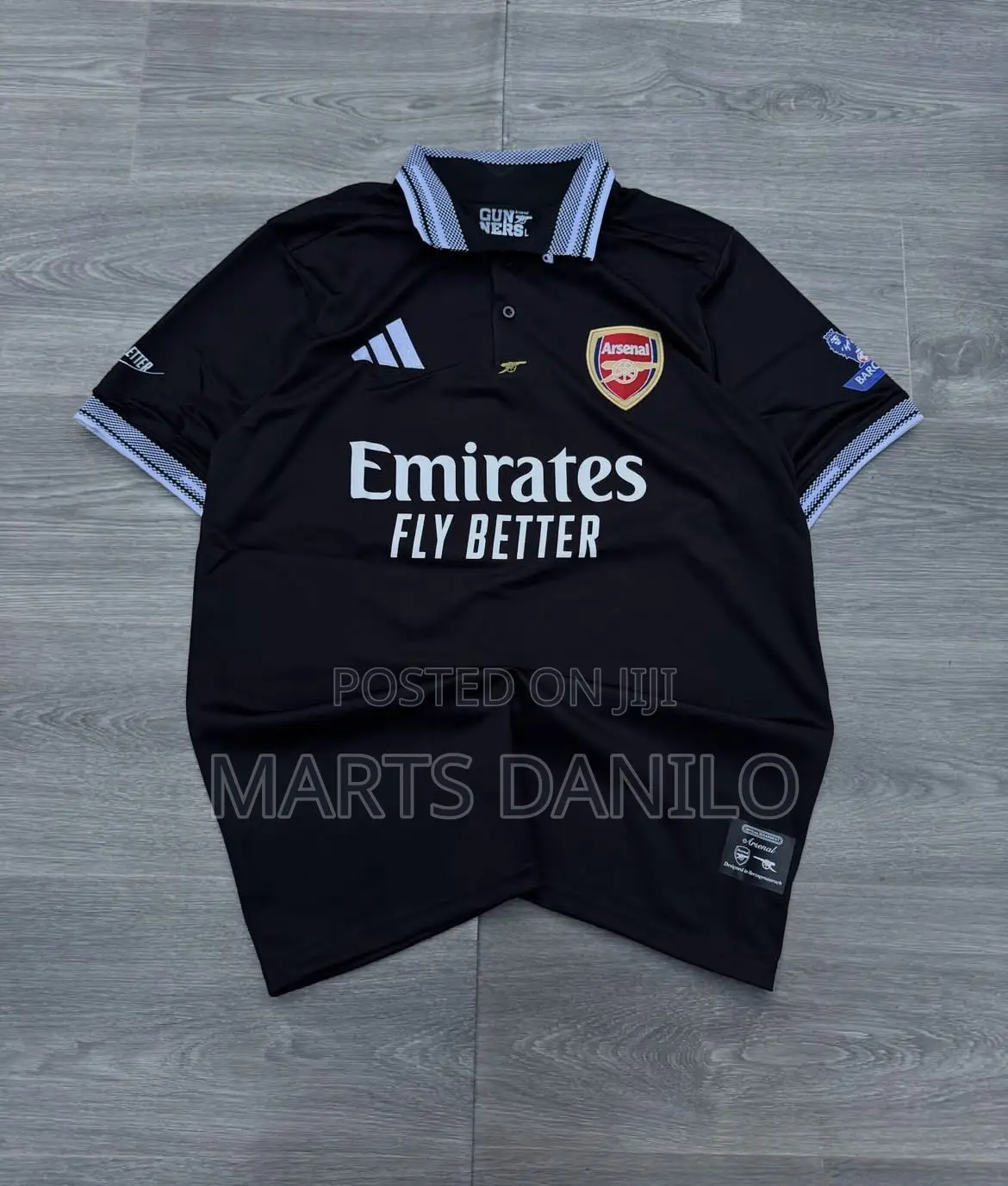 Life Style Black Arsenal Jersey