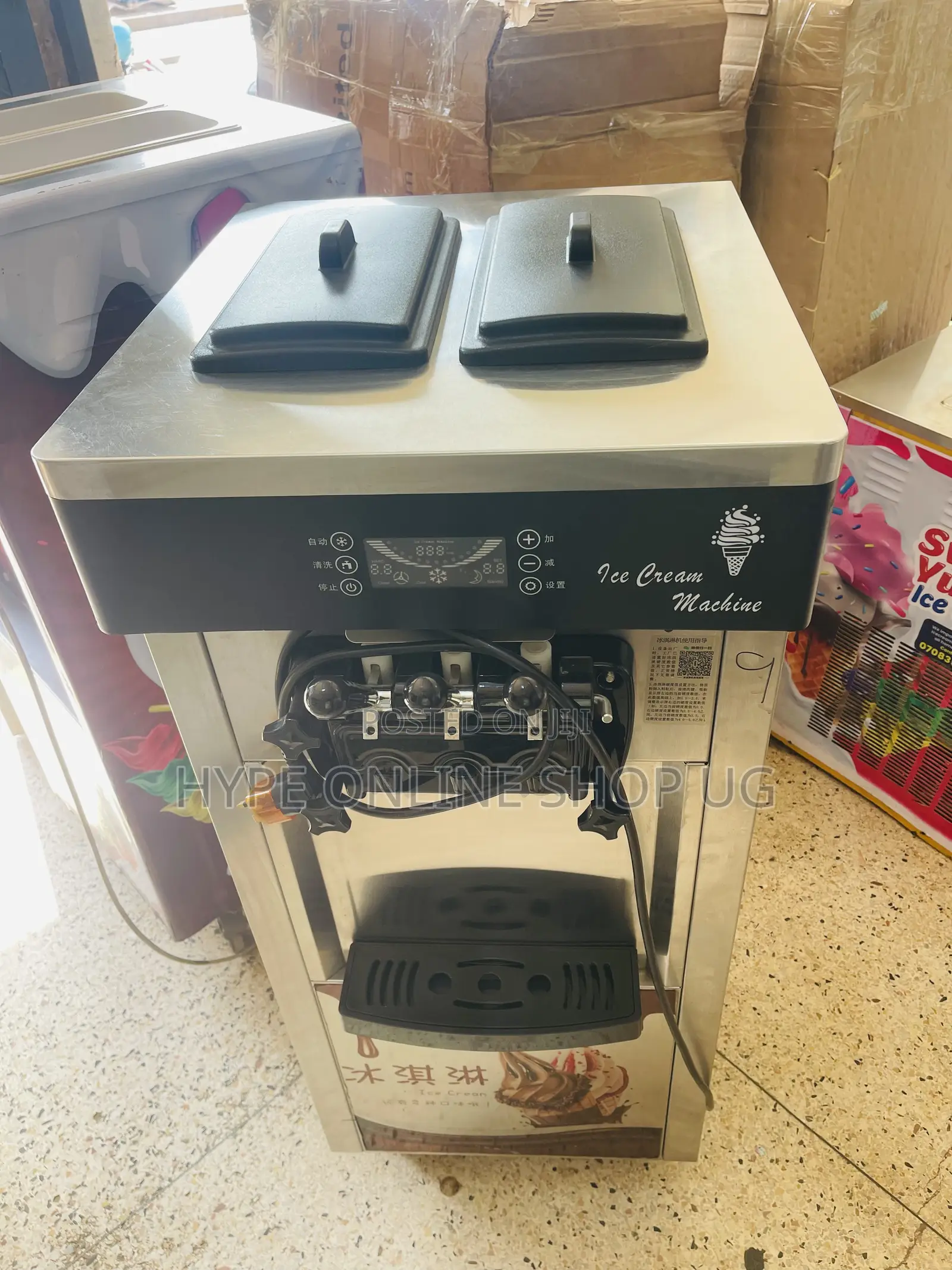 Authentic Cheer Flavors Commercial Imported Used Icecream Machine