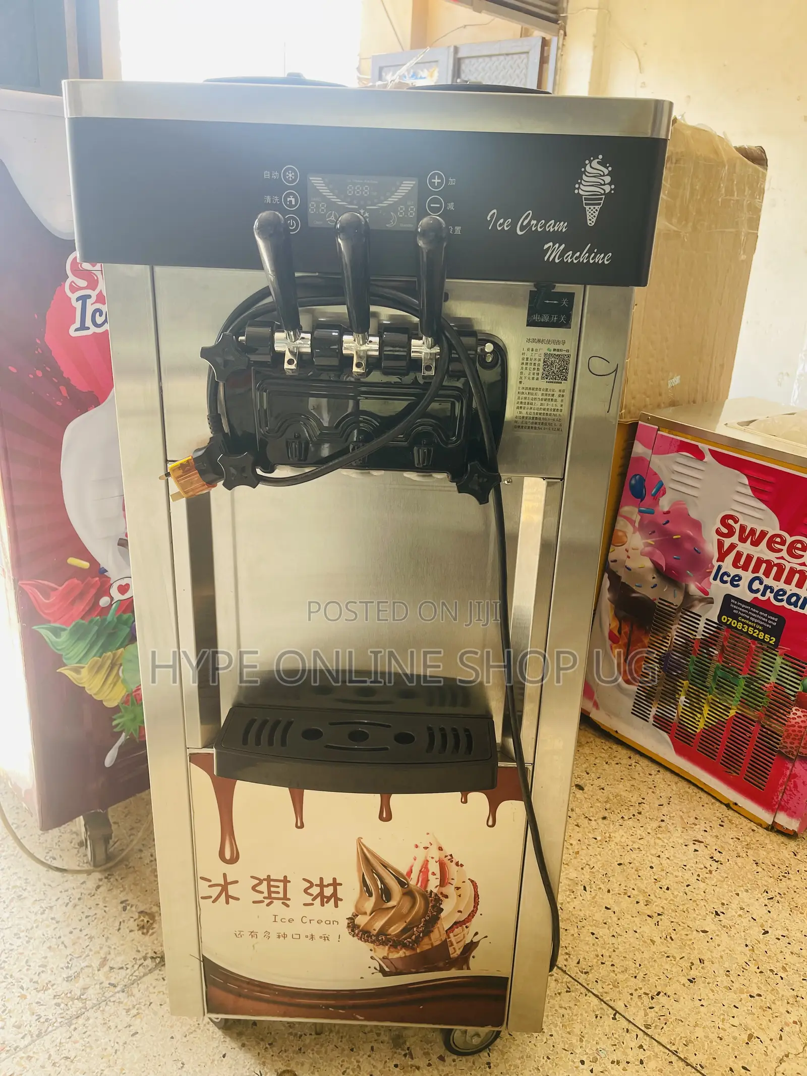 Authentic Cheer Flavors Commercial Imported Used Icecream Machine
