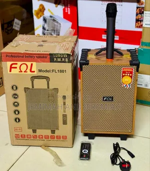 Fqlfli801 Proffesional Battery Speaker