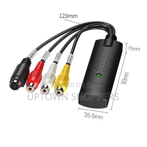Easycap Usb2.0 Capture Card 4channel Video Tv DVD VHS Audio