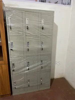 Twelve Locker Cabinet