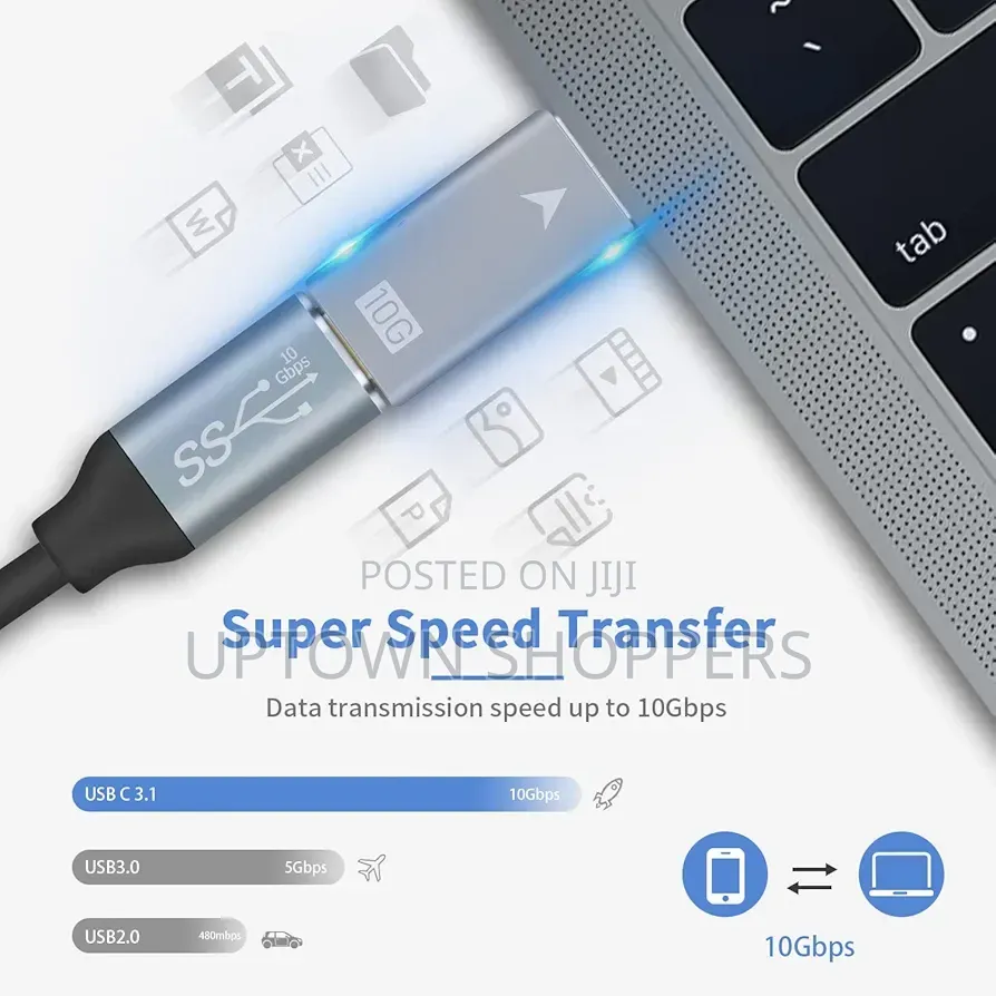 Usb-C/ Type-C Female to Usb 3.0 Male Plug Converter