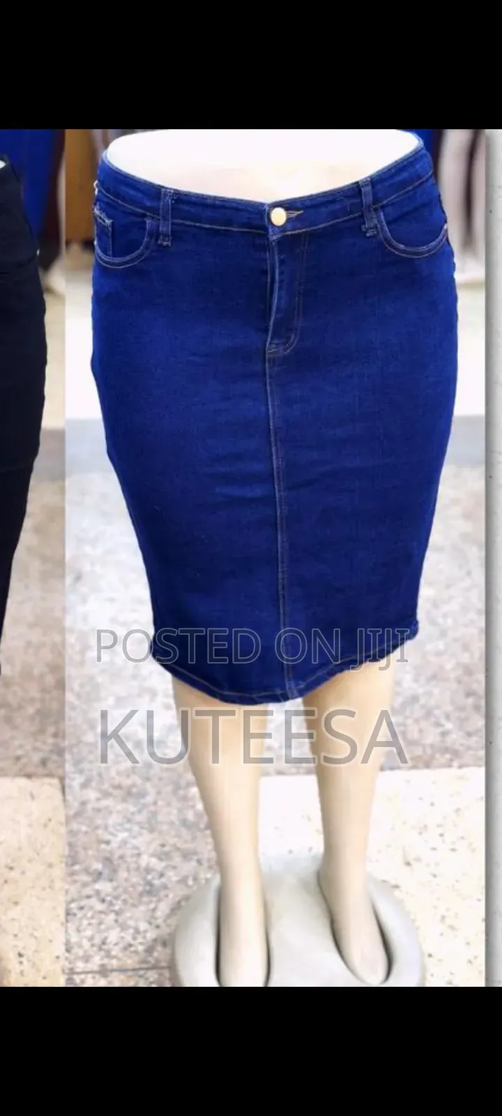 Plus Size Denim Skirts
