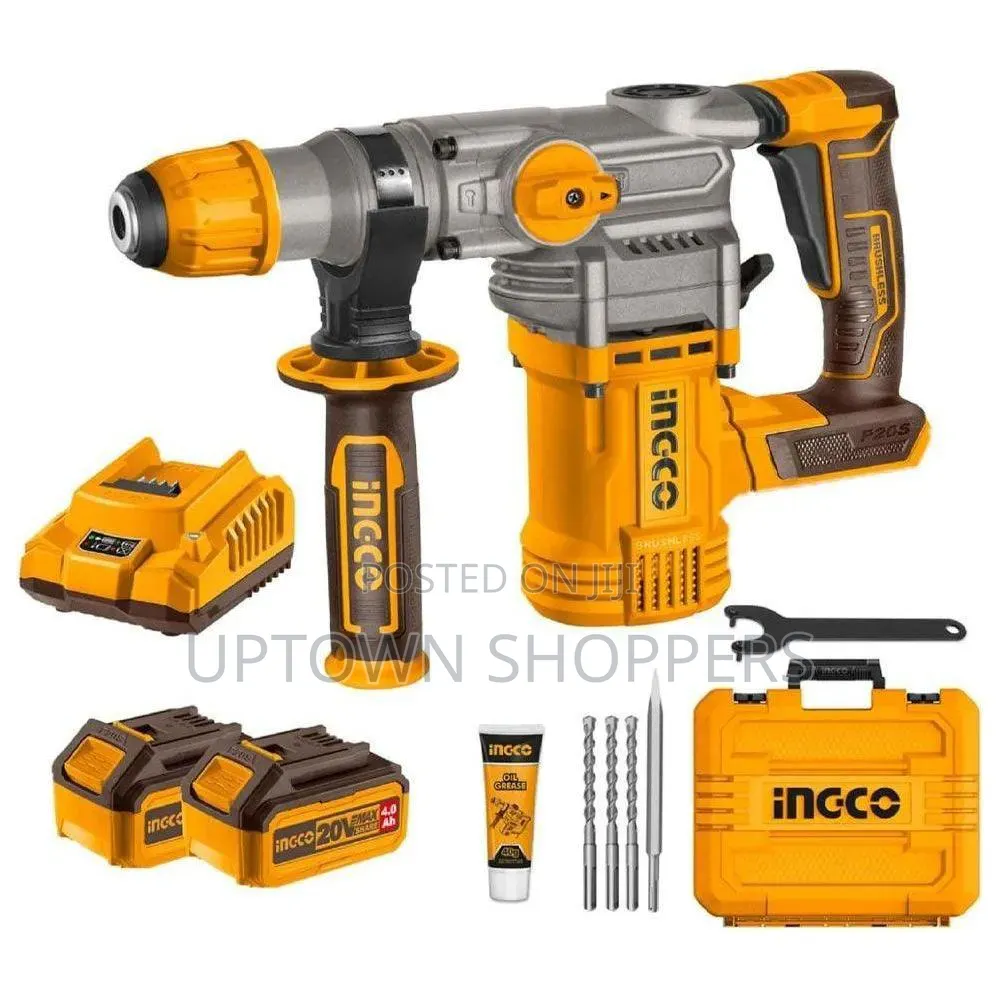 Ingco Rh150038rotary Hammer 950prm 3function Drillchisel Heavy Duty