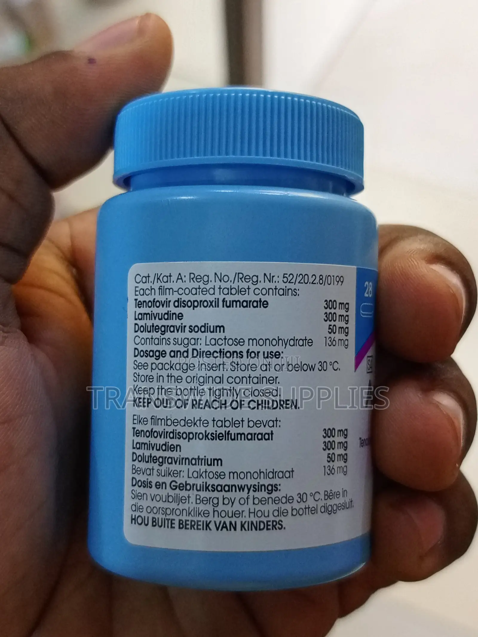 Acriptega Tin 30s - Pep Post Exposure Prophylaxis