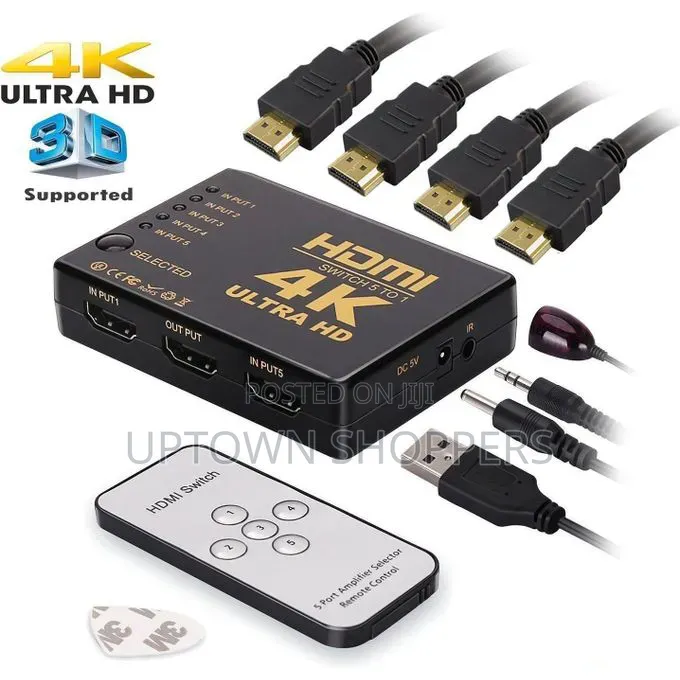 Hdmi Switch 3 in 1 Out Hdmi Switch Selector With Remote