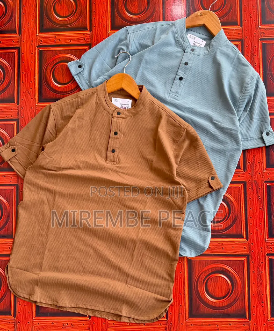 Short Sleeve Henley Shirts
