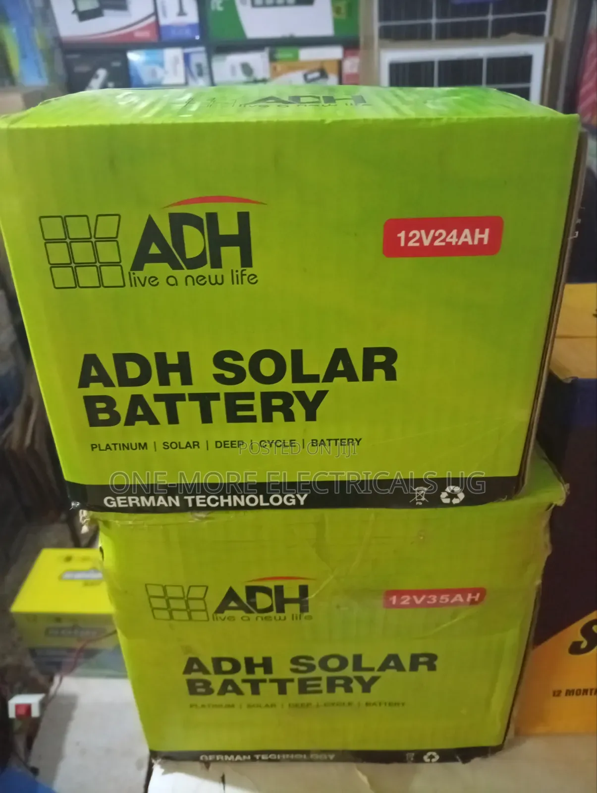 Adh Batteries 200ah 12ah Free Maintenance
