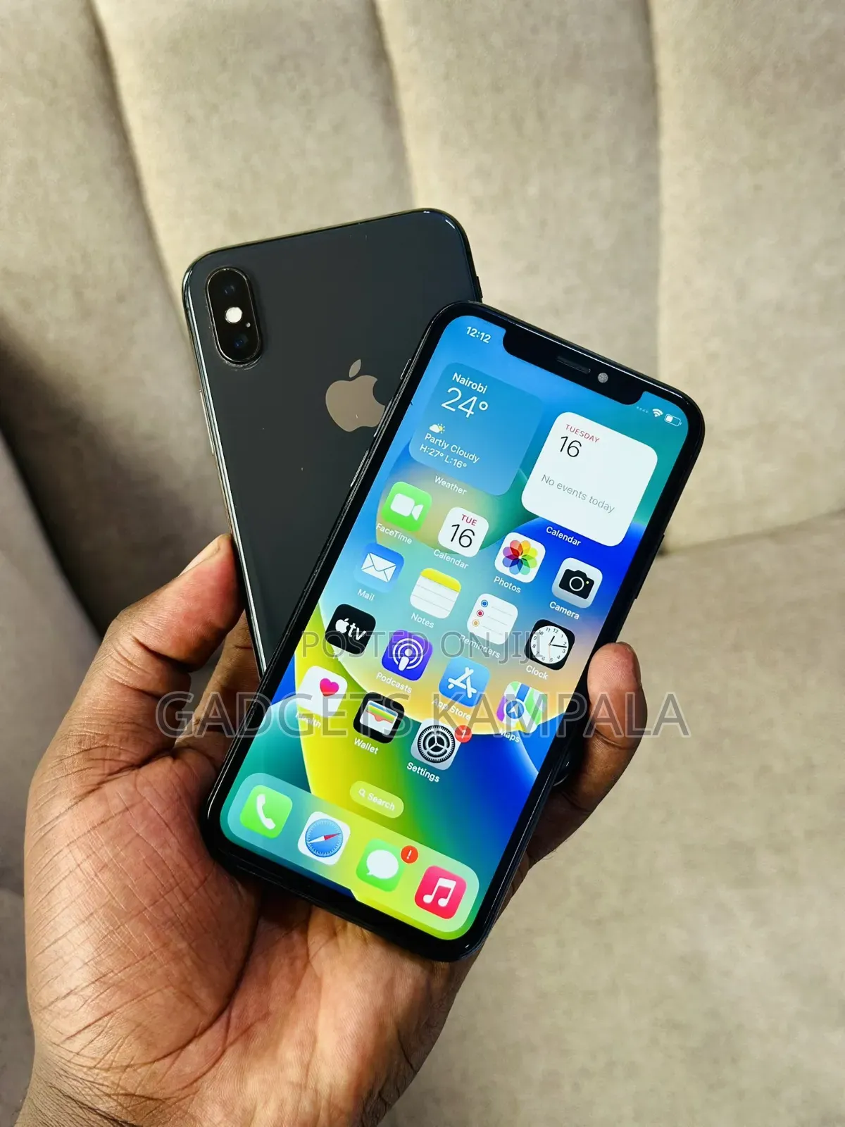 Apple iPhone X 256 GB Black