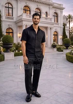 Matching Linen Two-Piece