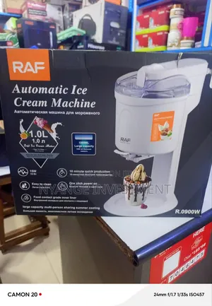 Radio Ice Cream Machine.