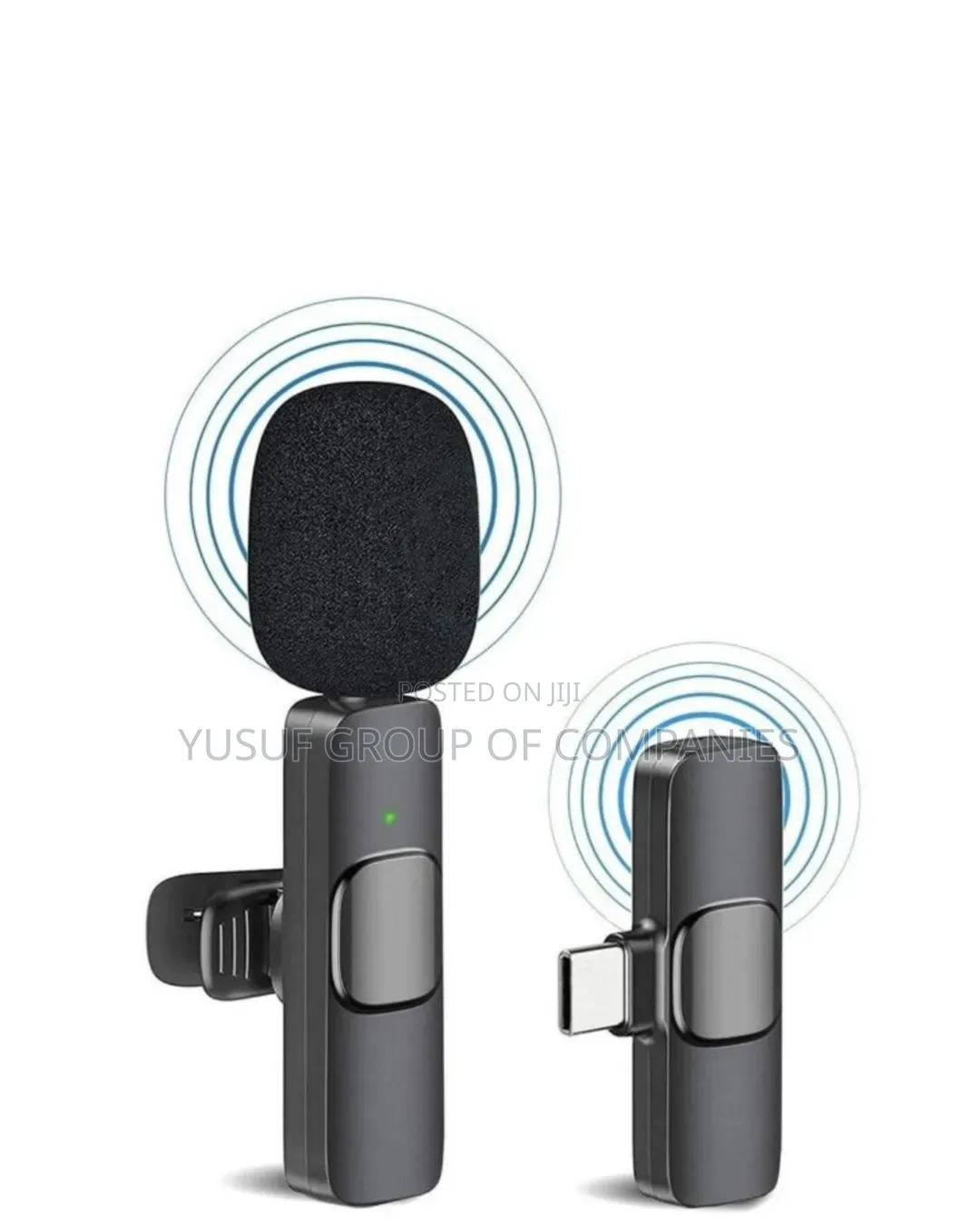 Wireless Type-C Lavalier Microphone – Plug Play