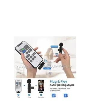 Wireless Type-C Lavalier Microphone – Plug Play