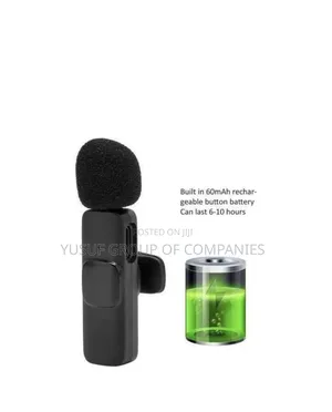 Wireless Type-C Lavalier Microphone – Plug Play