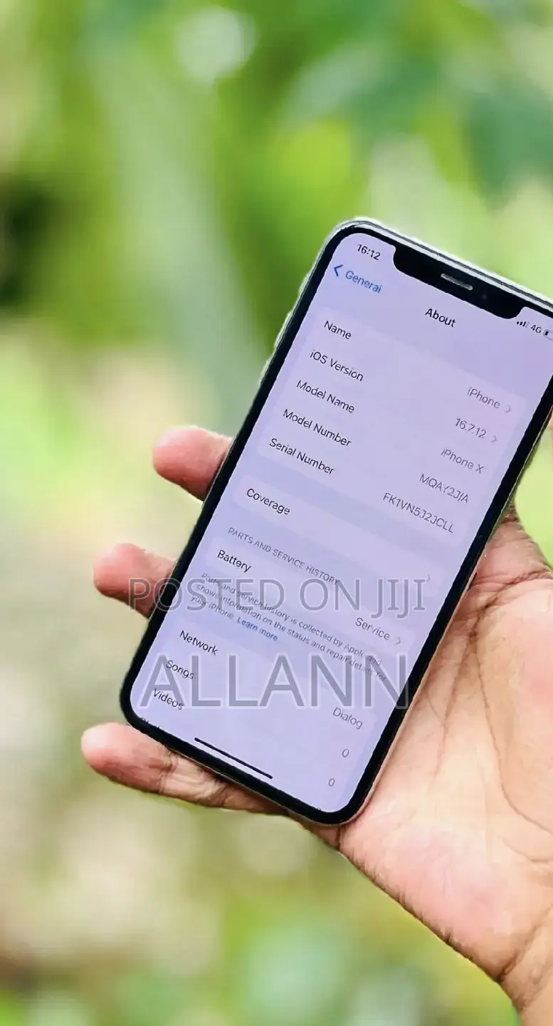 Apple iPhone X 64 GB White