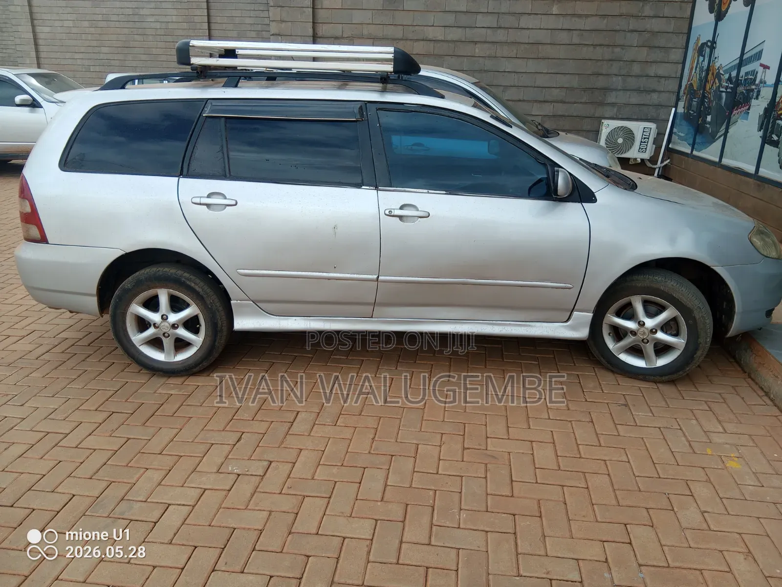 Toyota Corolla Fielder 1.5 Petrol AWD 2008 Silver