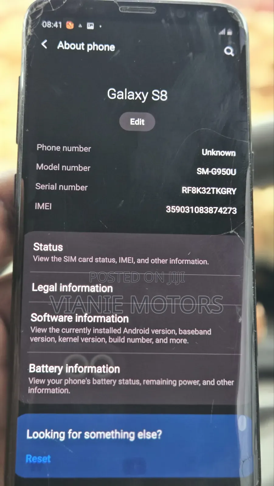 Samsung Galaxy S8 64 GB Black